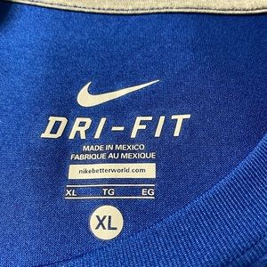 Nike short sleeve shirt. Dri-fit. Size XL.